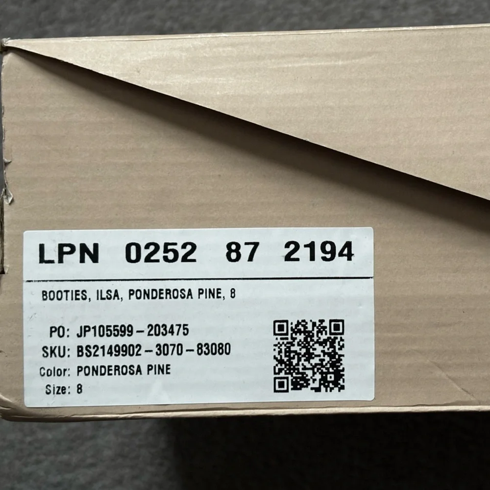 Green (Ponderosa Pine) Booties - Picture 3 of 3